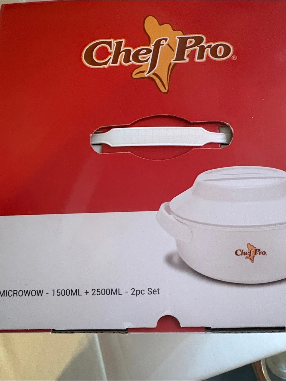 Chef Pro Thermo Ware Insulated Casserole Set - White